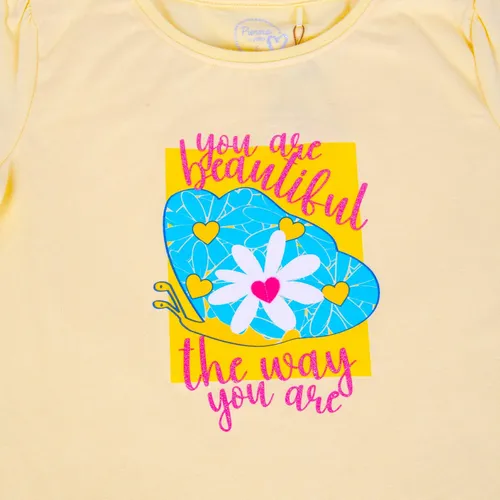 Polera Niña Amarillo Pillin (pva611-24ama)
