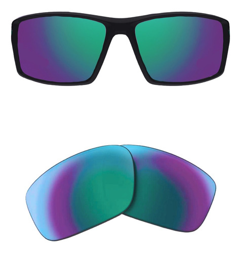 Lente De Reposição Para Mormaii Joaca 4 - M0112 Cor Roxo E Verde