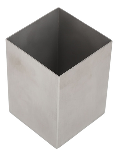 Lápiz Plateado Con Soporte Para Lápices De Acero Inoxidable