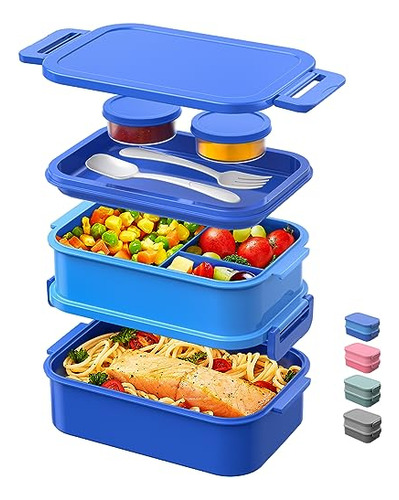 Dacool Adults Lunchbox Bento Box - 74 Oz All-in-one Jdwxw