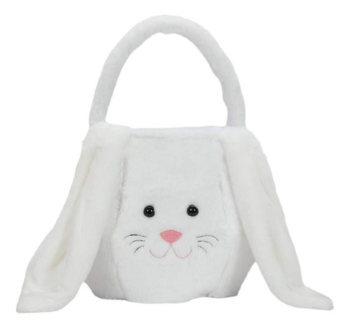 Bolso De Mano Con Forma De Conejito De Peluche Suave Con For