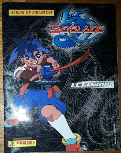 Álbum De Figuritas Beyblade Tiene 93 Figuritas Pegadas