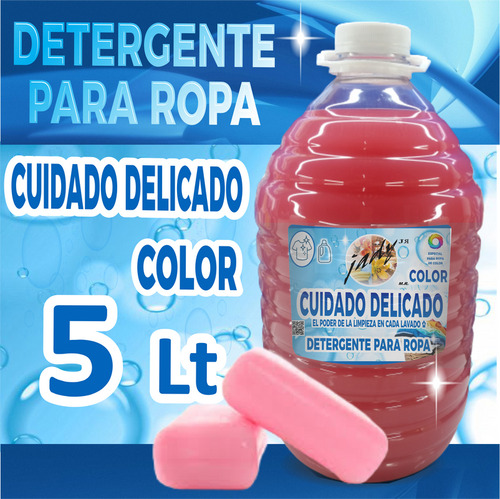 Detergente Liquido Cuidado Delicado Color 5 Litros Plim33t5
