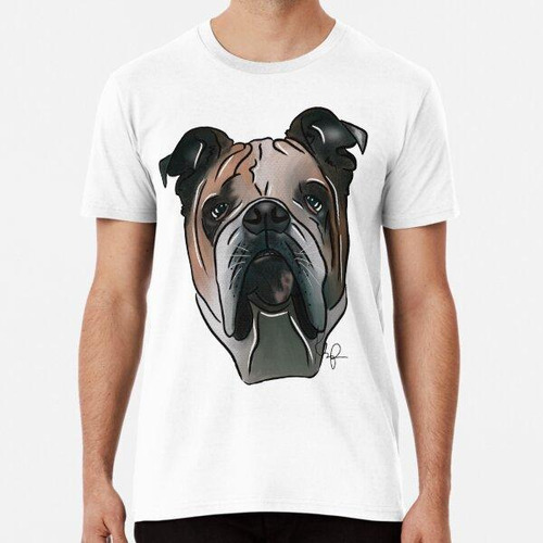 Remera Bulldog Inglés Algodon Premium