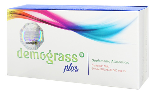 (3 Piezas) Demograss Plus 30 Cápsulas Original