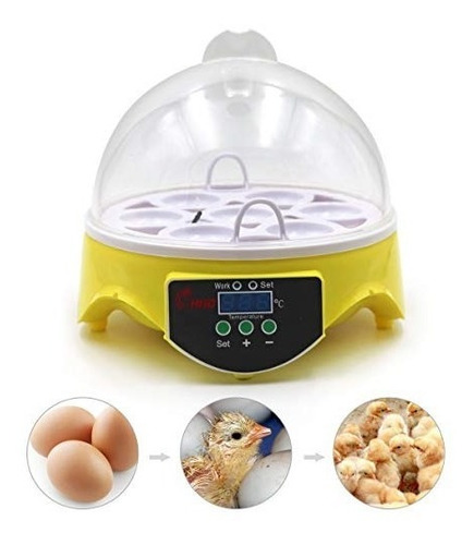 Imagen 3 de 3 de Incubadora De Pollos Manual De 9 Huevos Nuevos