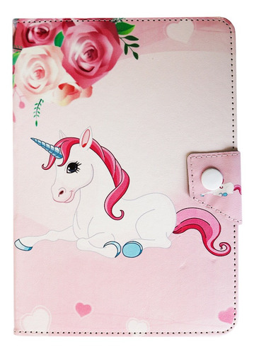 Estuche/funda Universal Tablet 8 Pulgadas Unicornio