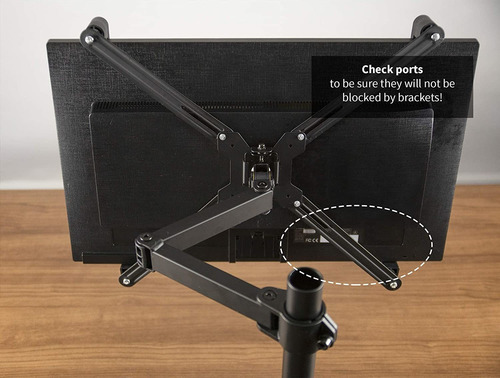 Soporte Vivo Kit De Montaje Vesa P/ Monitor Led De 20-30''