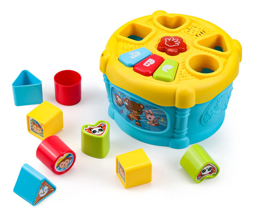 Rhybor Shape Sorter Musical Toys, Baby Music Sort And Disco.