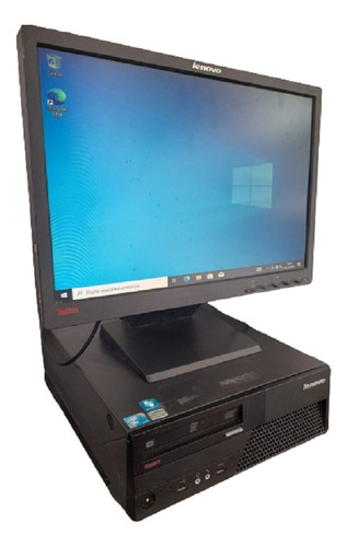 Cpu Lenovo Thinkcentre Core 2 Duo 4gb Hd 500gb Monitor 19