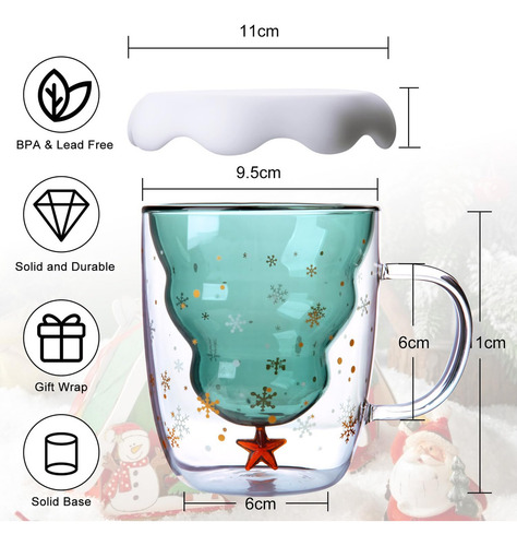 Bb Taza De Café Aislada De Doble Pared Con Tapa De Silicona
