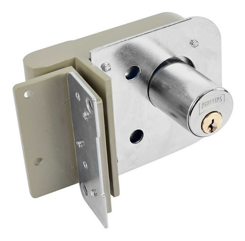 Cerradura De Sobreponer Phillips 625 If Dc Derecha Beige