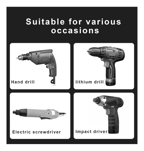 Kit Universal De Taladros Indestructibles Para Taladrar Cual
