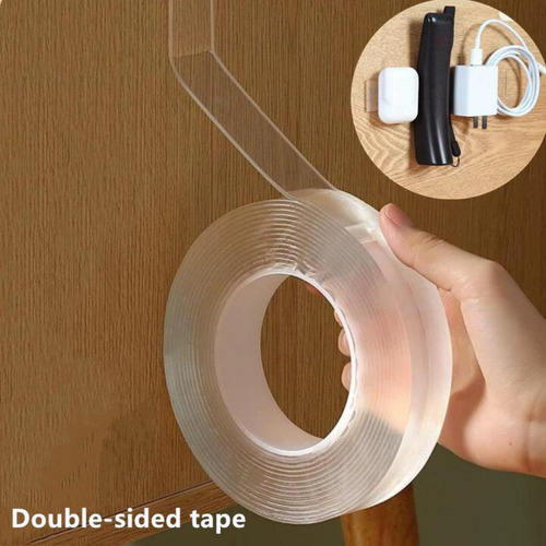 Cinta Doble Faz Nano Tape 1 Mt X 30mm Reutilizable