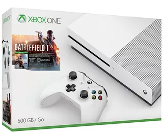 Paquete Xbox One S Battlefield 1 (500gb)
