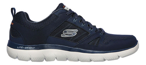 Tenis Training Skechers Summits New World - Azul