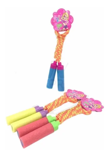 Cuerda Para Saltar Niños Con Mango De Goma Colores Varios