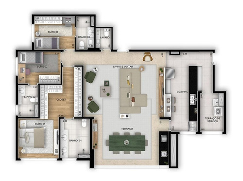 Imagem 30 de 30 de Apartamento À Venda No Bairro Jardim Prudência - São Paulo/sp - O-3955-10736