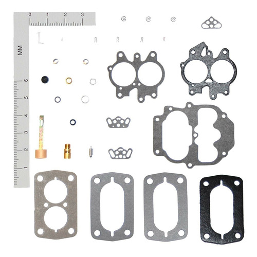 Kit Para Carburador Barracuda V8 5.2l De 1968 A 1970 Walker