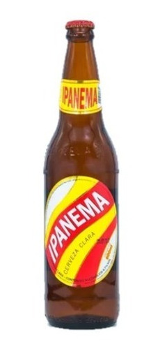 Cerveza Ipanema Botella Descartable 600 Ml Caja X 12
