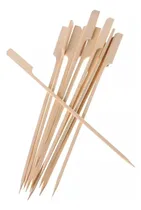 Comprar Mini Tenedor Pinchos Picada Bambu 10cm Madera Catering X100