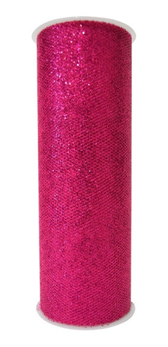 Imagen 1 de 1 de Rollo De Tul Diamantado, Diferentes Colores, 15 Cm X 9.1 M