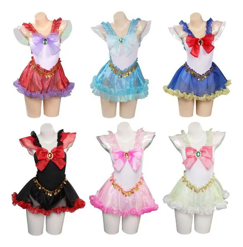 Traje De Baño For Cosplay Makoto Kino Moon Anime Sailor