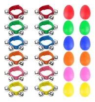 Comprar Augshy 24 Packs Shaker Instrumentos Musicales Para Niños, 12