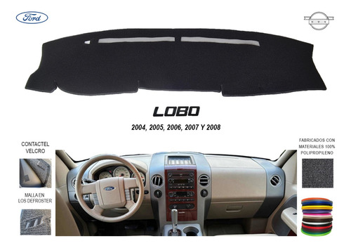 Cubre Tablero Ford Lobo Modelos 2004-2008