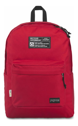 Mochila Jansport Rojo  Oscuro 26 L Autoguardable Reciclada