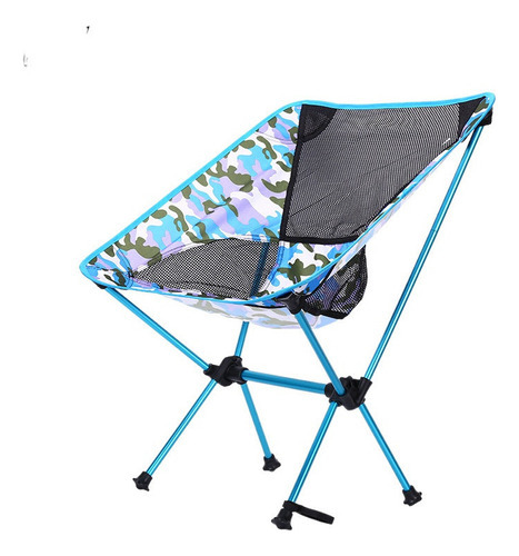Silla Plegable Para Acampar Al Aire Libre Silla De Playa Por Color Azul Marino