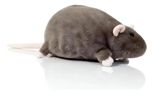 Sticker Rata Peluche Nuevo Peluche Realista De Peluche Con Forma De Rata 2026 | Meses sin ...