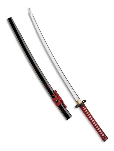 Katana Magnum Zs579 Red Samurai Premium Forjada Hoja 71 Cms