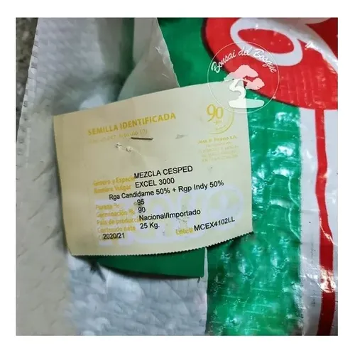 Semilla Cesped Ryegrass Perenne Excel 3000 10kg Picasso