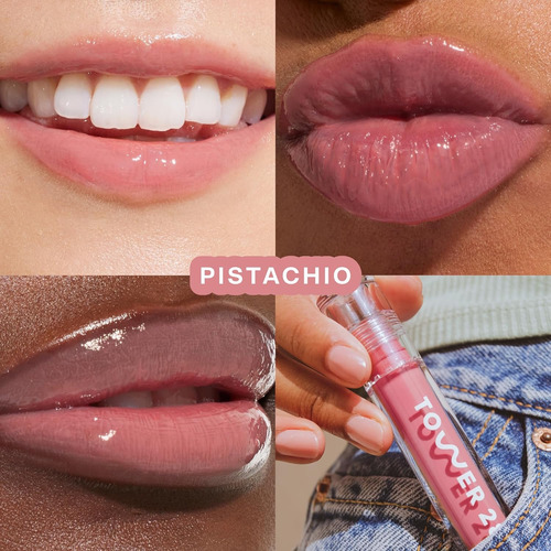 Tower 28 Shineon Lip Jelly Brillo Labial Hidratante Pistacho