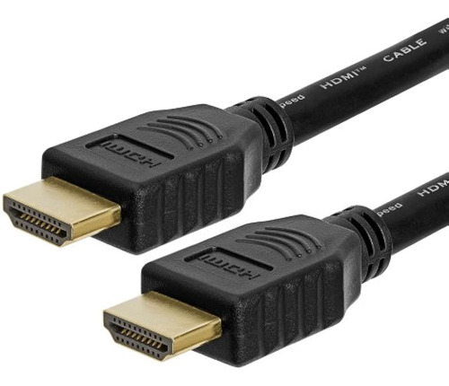 Cmple - 28awg Cable Hdmi 1.4 Con Ethernet - Negro -15ft