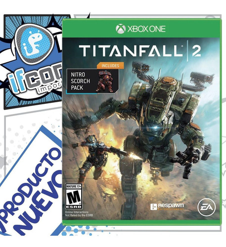 Xbox One Titanfall 2 Nitro Scorch Pack Nuevo