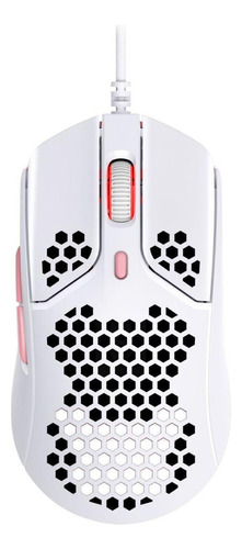 Mouse Gamer Hyperx Pulsefire Haste Wtpk Color Blanco/Rosa