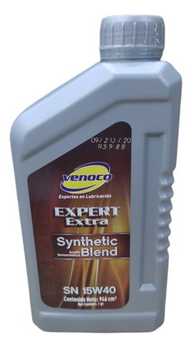 Aceite 15w40 Semi Sintético Venoco 