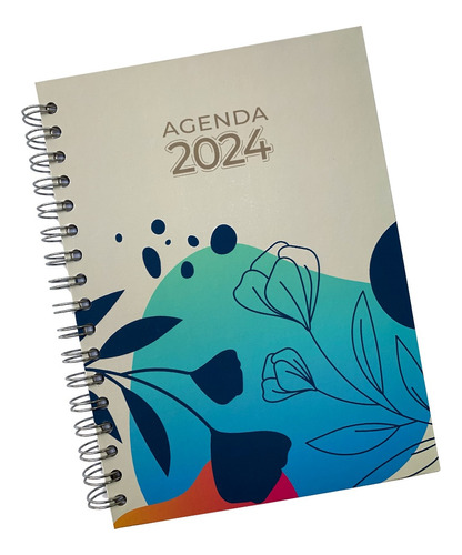 Agenda 2024 Minimal, Pasta Dura Soft Touch, Formato Semanal