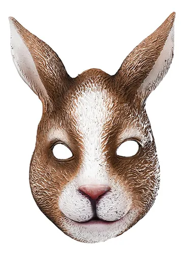 Máscara De Animales Disfraz De Pascua Máscara De Conejo