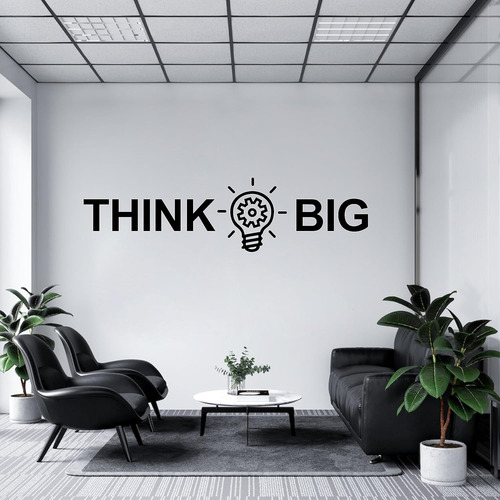 Think Big Quote - Calcomanías De Pared De Vinilo Ofici...