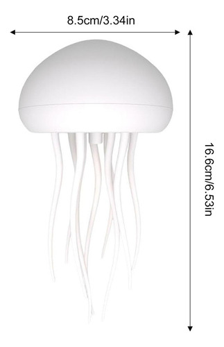 Lámpara De Humor De Medusas Lámpara De Luz De Medusas Lámpar
