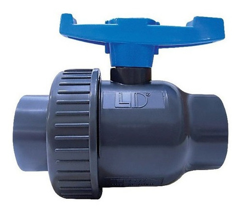 Válvula De Bola Pvc 1 1/4  Marca Ld