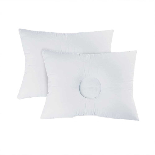 Almohada Ortopedica 2 Pzas Estandar Poliester Blanco Concord