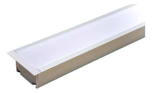 Lampara Perfil Empotrar, Luminaria Led, Tubo Led 40w 1mt