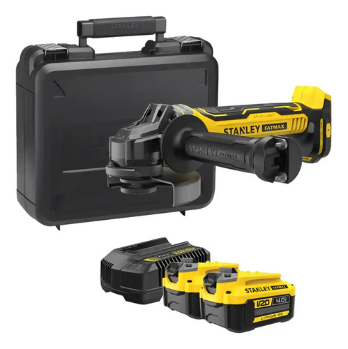 Esmeril Angular 5'' 20v Brushless Stanley Sbg700m2k-b2