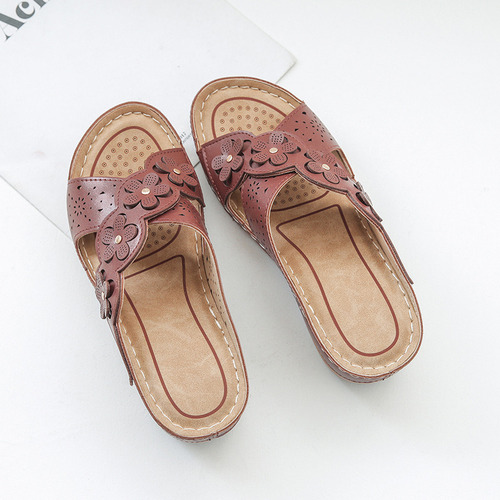 Sandalias Cómodo De Plataforma Para Mujer Zapatos Casuales