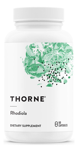 Rhodiola Rosea Thorne Research, 60 Capsulas Vegetarianas, Sa