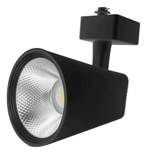 Luminario P/riel Led Negro 30w 35 Bn Dirigible 85-265v Ip20 